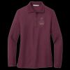 Women's Silk Touch Long Sleeve Polo Thumbnail