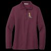 Women's Silk Touch Long Sleeve Polo Thumbnail