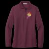 Women's Silk Touch Long Sleeve Polo Thumbnail