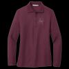 Women's Silk Touch Long Sleeve Polo Thumbnail