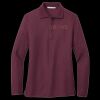Women's Silk Touch Long Sleeve Polo Thumbnail