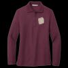 Women's Silk Touch Long Sleeve Polo Thumbnail
