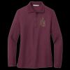 Women's Silk Touch Long Sleeve Polo Thumbnail