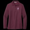 Women's Silk Touch Long Sleeve Polo Thumbnail