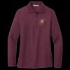 Women's Silk Touch Long Sleeve Polo Thumbnail