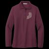 Women's Silk Touch Long Sleeve Polo Thumbnail
