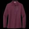 Women's Silk Touch Long Sleeve Polo Thumbnail