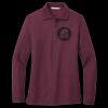 Women's Silk Touch Long Sleeve Polo Thumbnail