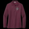 Women's Silk Touch Long Sleeve Polo Thumbnail