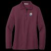 Women's Silk Touch Long Sleeve Polo Thumbnail