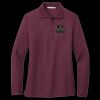 Women's Silk Touch Long Sleeve Polo Thumbnail