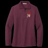 Women's Silk Touch Long Sleeve Polo Thumbnail