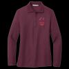 Women's Silk Touch Long Sleeve Polo Thumbnail