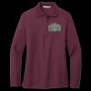 Women's Silk Touch Long Sleeve Polo Thumbnail