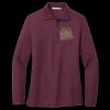 Women's Silk Touch Long Sleeve Polo Thumbnail