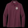 Women's Silk Touch Long Sleeve Polo Thumbnail