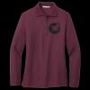 Women's Silk Touch Long Sleeve Polo Thumbnail