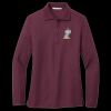 Women's Silk Touch Long Sleeve Polo Thumbnail