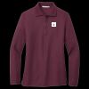 Women's Silk Touch Long Sleeve Polo Thumbnail
