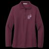 Women's Silk Touch Long Sleeve Polo Thumbnail