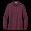 Women's Silk Touch Long Sleeve Polo Thumbnail
