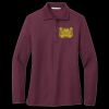 Women's Silk Touch Long Sleeve Polo Thumbnail