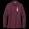 Women's Silk Touch Long Sleeve Polo Thumbnail