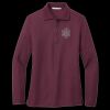 Women's Silk Touch Long Sleeve Polo Thumbnail