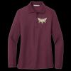 Women's Silk Touch Long Sleeve Polo Thumbnail