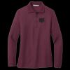 Women's Silk Touch Long Sleeve Polo Thumbnail