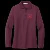 Women's Silk Touch Long Sleeve Polo Thumbnail