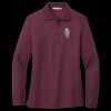 Women's Silk Touch Long Sleeve Polo Thumbnail
