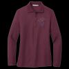 Women's Silk Touch Long Sleeve Polo Thumbnail