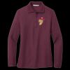 Women's Silk Touch Long Sleeve Polo Thumbnail