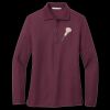 Women's Silk Touch Long Sleeve Polo Thumbnail