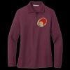 Women's Silk Touch Long Sleeve Polo Thumbnail