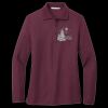 Women's Silk Touch Long Sleeve Polo Thumbnail