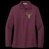 Women's Silk Touch Long Sleeve Polo Thumbnail