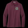 Women's Silk Touch Long Sleeve Polo Thumbnail