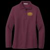 Women's Silk Touch Long Sleeve Polo Thumbnail