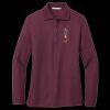 Women's Silk Touch Long Sleeve Polo Thumbnail