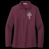 Women's Silk Touch Long Sleeve Polo Thumbnail