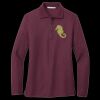 Women's Silk Touch Long Sleeve Polo Thumbnail