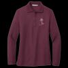 Women's Silk Touch Long Sleeve Polo Thumbnail
