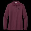 Women's Silk Touch Long Sleeve Polo Thumbnail