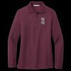 Women's Silk Touch Long Sleeve Polo Thumbnail