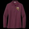 Women's Silk Touch Long Sleeve Polo Thumbnail