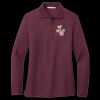 Women's Silk Touch Long Sleeve Polo Thumbnail
