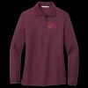 Women's Silk Touch Long Sleeve Polo Thumbnail