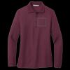 Women's Silk Touch Long Sleeve Polo Thumbnail